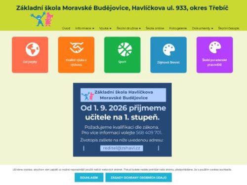 Základní škola Havlíčkova Moravské Budějovice