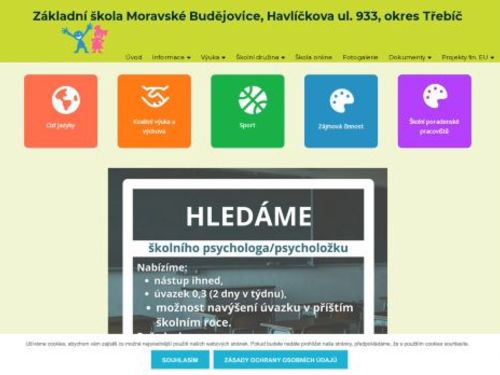 Základní škola Havlíčkova Moravské Budějovice