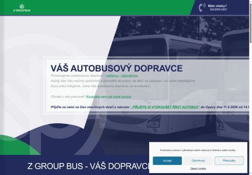 Strojně dopravní služby Opava spol. s r.o. nabízí práci na pozici ŘIDIČ-ŘIDIČKA AUTOBUSU v obci Vyškov