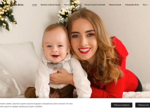 Vánoční focení Brno, Vánoční focení