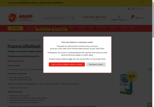 Webové stránky JASO-DISTRIBUTOR, spol. s r.o., Ivančice