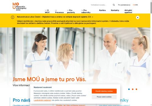Masarykův onkologický ústav nabízí práci na pozici Pomocný  kuchař v obci Brno