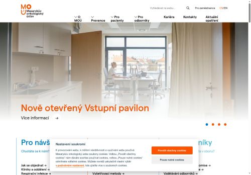 Masarykův onkologický ústav nabízí práci na pozici Lékař / lékařka - Oddělení onkologické patologie v obci Brno