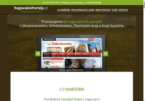 Zobrazit webové stránky Regionální portál města Dobříš a okolí – RegionDobříšsko.cz