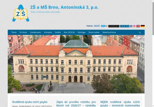 Základní škola a mateřská škola Brno, Antonínská 3, příspěvková organizace nabízí práci na pozici pomocná síla ve výdejně stravy, úklid v obci Brno