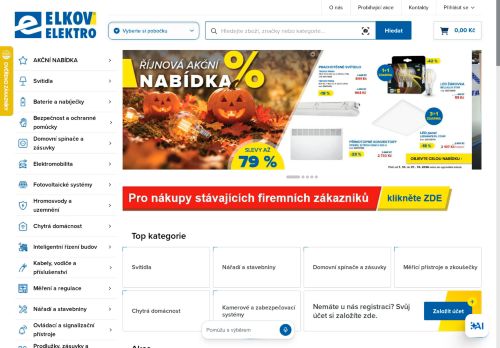 ELKOV elektro a.s. nabízí práci na pozici Skladník/ skladnice oddělení kabelů v obci Brno
