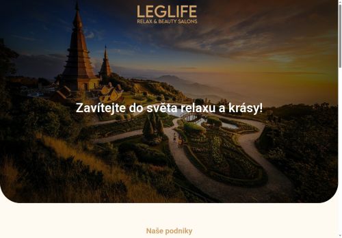 Webové stránky Leglife s.r.o., Brno