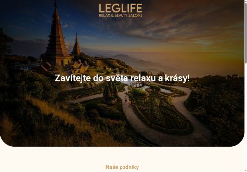 Webové stránky Leglife s.r.o., Brno