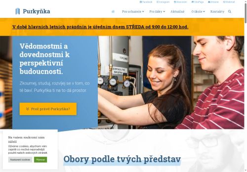 Střední průmyslová škola Brno, Purkyňova, příspěvková organizace nabízí práci na pozici Uklízeč/ka v obci Brno