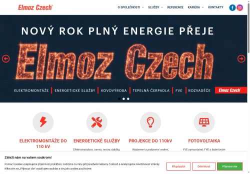 Elmoz Czech, s.r.o. nabízí práci na pozici Montážní dělník elektrických a energetických zařízení v obci Benešov