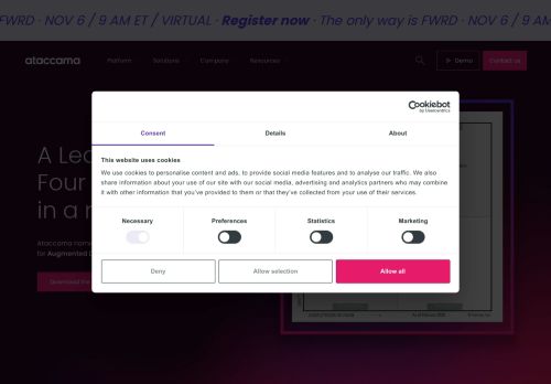 Ataccama Software, s.r.o. nabízí práci na pozici Senior Product Designer v obci Praha