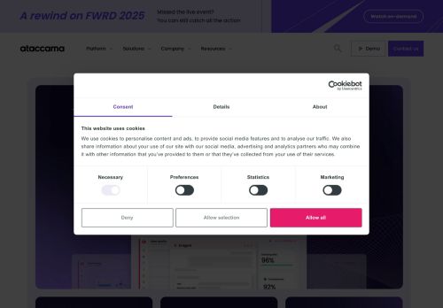 Ataccama Software, s.r.o. nabízí práci na pozici Senior Product Designer v obci Praha