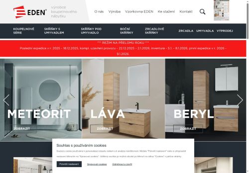 Zobrazit webové stránky EDEN CZ s.r.o.
