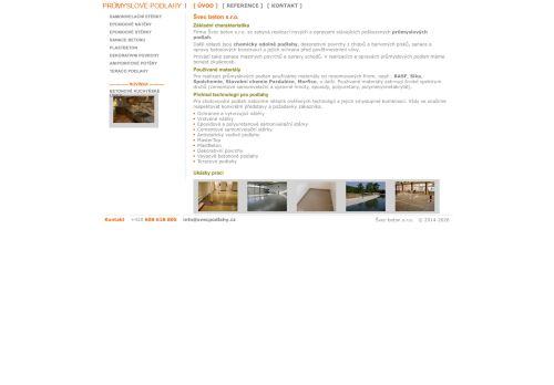 Zobrazit webové stránky Průmyslové podlahy Švec s.r.o.
