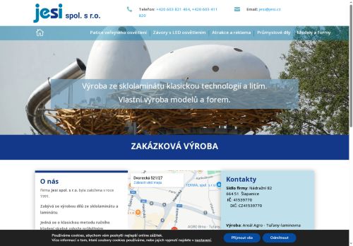 Zobrazit webové stránky Jesi, spol. s r.o.