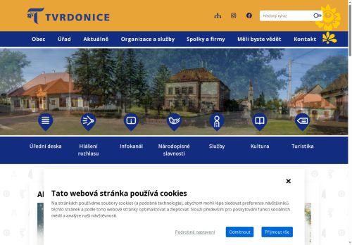 Zobrazit webové stránky Obecní úřad Tvrdonice