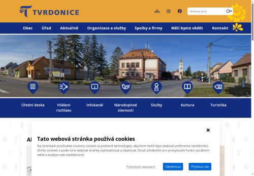Zobrazit webové stránky Obecní úřad Tvrdonice