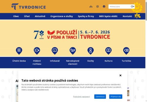 Zobrazit webové stránky Obecní úřad Tvrdonice
