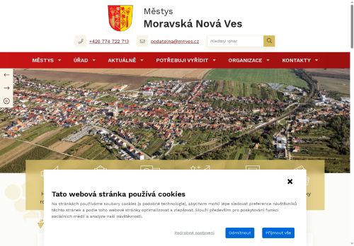 Zobrazit webové stránky Úřad městyse Moravská Nová Ves