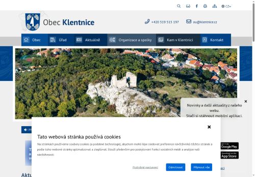 Zobrazit webové stránky Obecní úřad Klentnice