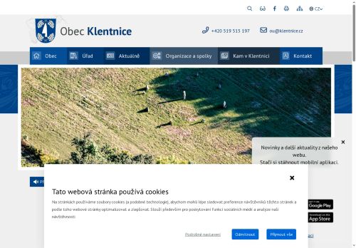 Zobrazit webové stránky Obecní úřad Klentnice