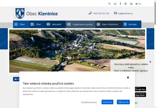 Zobrazit webové stránky Obecní úřad Klentnice