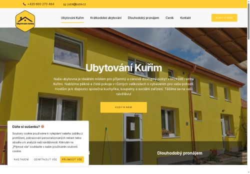 Zobrazit webové stránky Ubytování Kuřim