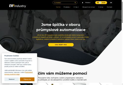 Zobrazit webové stránky EK-industry, s.r.o.