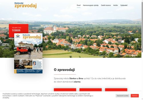 Zobrazit webové stránky Slavkovský zpravodaj