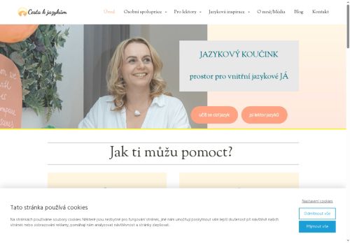Zobrazit webové stránky Jazykové studio Lenky Málkové