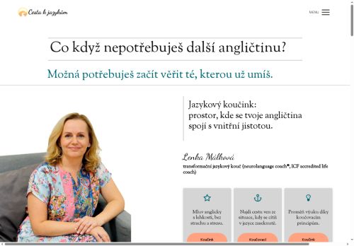 Zobrazit webové stránky Jazykové studio Lenky Málkové