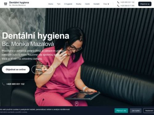 Dentální hygiena - Bc. Monika Mazalová