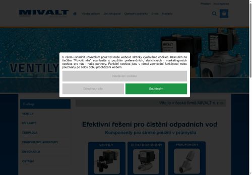 Zobrazit webové stránky MIVALT s.r.o.
