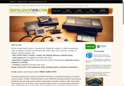 Zobrazit webové stránky DigitalizaceVHS.com