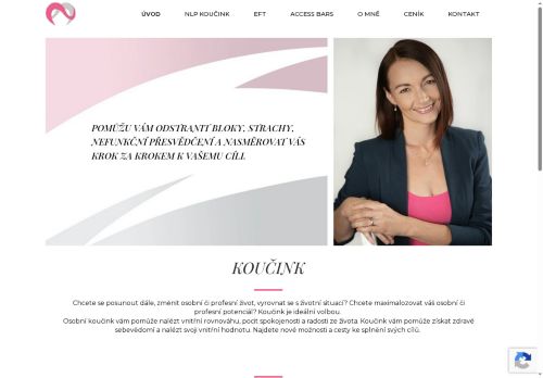 Zobrazit webové stránky Markéta Sobotková, kouč NLP, EFT techniky, Access Bars