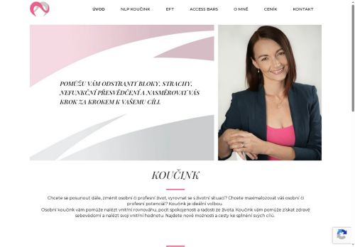 Zobrazit webové stránky Markéta Sobotková, kouč NLP, EFT techniky, Access Bars