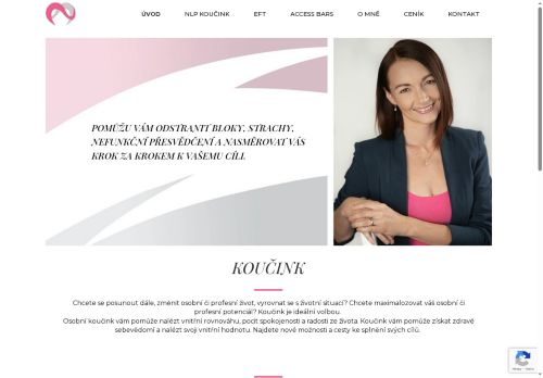 Zobrazit webové stránky Markéta Sobotková, kouč NLP, EFT techniky, Access Bars