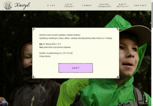 Zobrazit webové stránky Kavyl z.s.