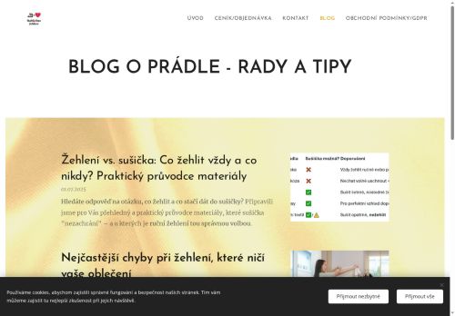 Zobrazit webové stránky ŽEHLÍCÍ SLUŽBY - Slavkov u Brna