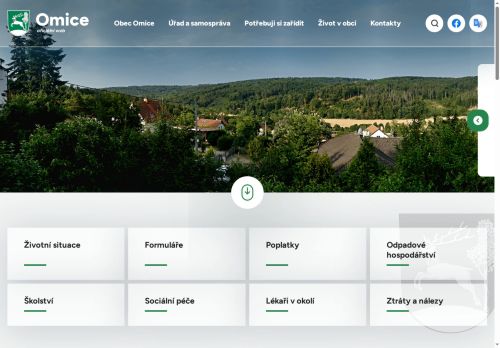 Zobrazit webové stránky Obec Omice