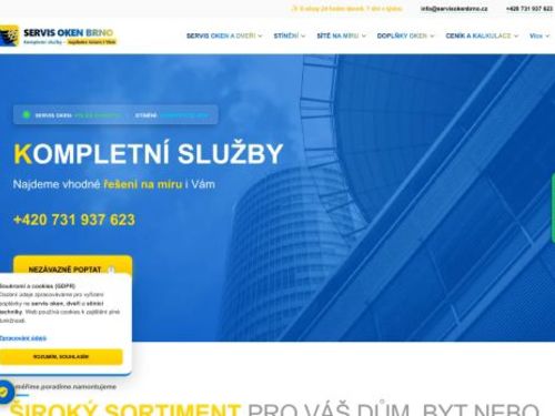 SERVIS OKEN BRNO - žaluzie | sítě proti hmyzu