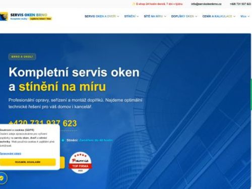 SERVIS OKEN BRNO - žaluzie | sítě proti hmyzu