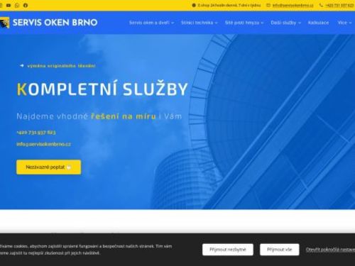 SERVIS OKEN BRNO - žaluzie | sítě proti hmyzu