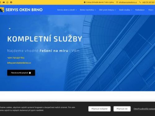 SERVIS OKEN BRNO - žaluzie | sítě proti hmyzu