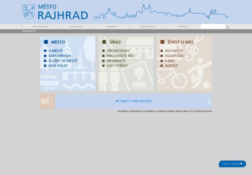 Zobrazit webové stránky Městský úřad Rajhrad
