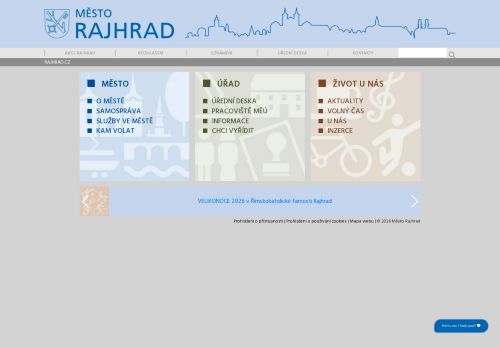 Zobrazit webové stránky Městský úřad Rajhrad