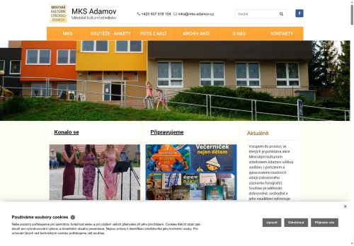 Městské kulturní středisko Adamov nabízí práci na pozici knihovník/knihovnice v obci Adamov