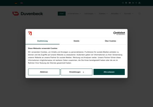 DUVENBECK LOGISTIK s.r.o. nabízí práci na pozici řidič tahačů v obci Volduchy