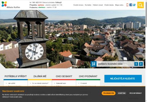 Zobrazit webové stránky Městský úřad Kuřim