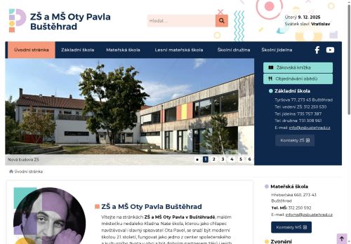 Základní škola a Mateřská škola Oty Pavla Buštěhrad, okres Kladno nabízí práci na pozici Pomocná kuchařka / pomocný kuchař v obci Buštěhrad